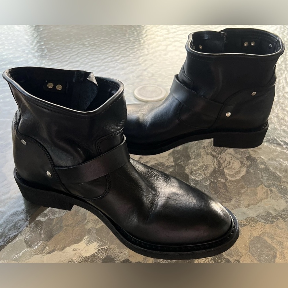 Golden Goose High Harness Ankle Biker Booties Boots Shoes Size 39 $695 - Picture 7 of 15